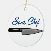 SOUS CHEF KERAMISCH ORNAMENT (Links)