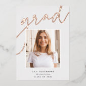 Sous-couche | Faire-part d'obtention d'une licence (Recto)