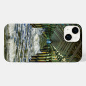 Sous Folly Beach Pier coque iphone (Verso (horizontal))