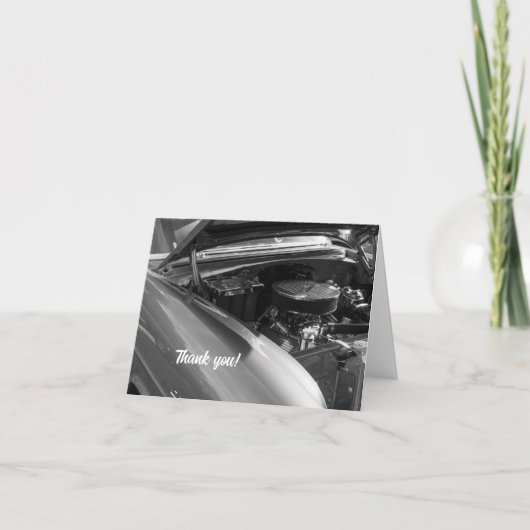 Sous La Carte de remerciements Du Cou (Devant)