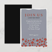 SOUS LA Carte de réponse du Mariage juif CHUPPAH (Devant / Derrière)