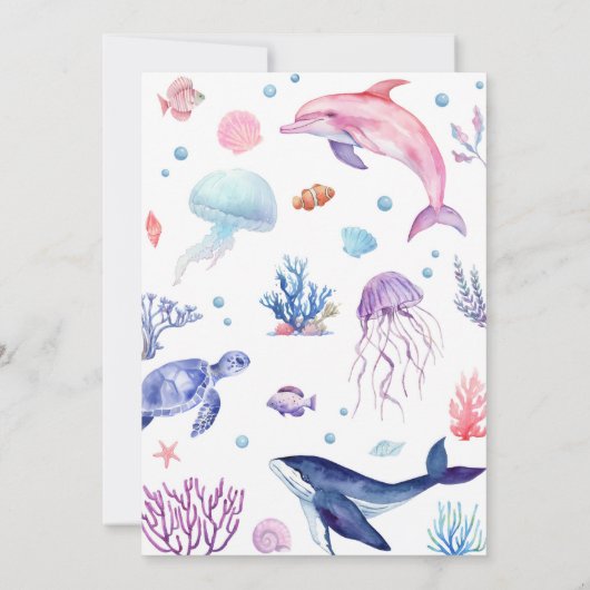 Sous La Carte Message Capsule Heure D'Anniversaire (Dos)