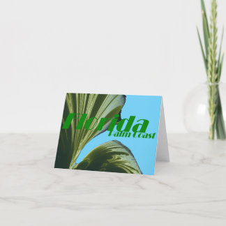 Sous La Carte Note Palm Tree