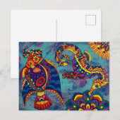 Sous la carte postale maritime (Devant / Derrière)