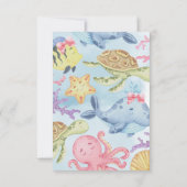 Sous la carte Sea Books for Baby Request (Dos)