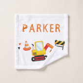 Sous la construction Extravateur personnalisé (Gant de toilette)