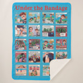 Sous la couverture de bande (Devant)