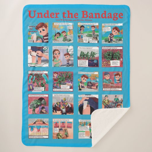 Sous la couverture de bande (Devant)