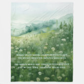 Sous la couverture en polaire ciel ouvert (Devant)