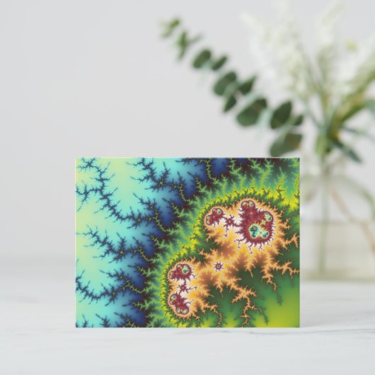 Sous La Forêt - Carte Postale Fractale (Debout devant)