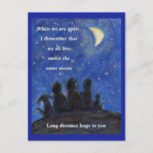 Sous la même carte postale Moon Art