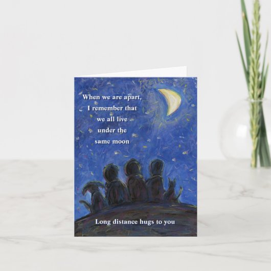 Sous la même Lune Art Cartes (Devant)