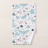 Sous la mer (Serviette à main)