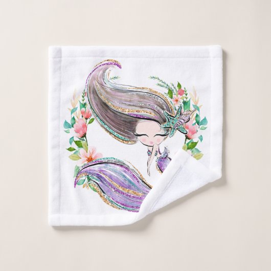 Sous la mer (Gant de toilette)