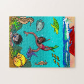 Sous la mer, 11" x 14", 252 pièces Puzzle (Horizontal)