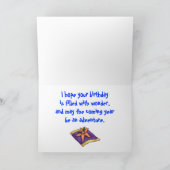 Sous la mer Bonne carte d'anniversaire (Intérieur)