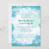 Sous la mer Custom Birthday Party Invitations (Devant)