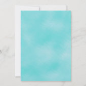 Sous la mer Custom Birthday Party Invitations (Dos)