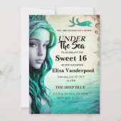 Sous la mer douce 16 Invitation (Devant)