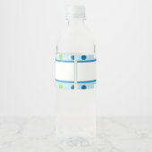 Sous la mer/ Étiquette d'eau de baleine (Dos)