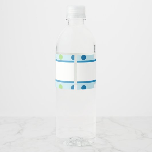 Sous la mer/ Étiquette d'eau de baleine (Dos)