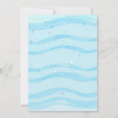 Sous la mer Invitation d'anniversaire 2 (Dos)