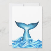 Sous la mer Invitation du 5e anniversaire (Dos)