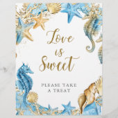 Sous la mer | L'amour est un doux traitement Flyer (Devant)