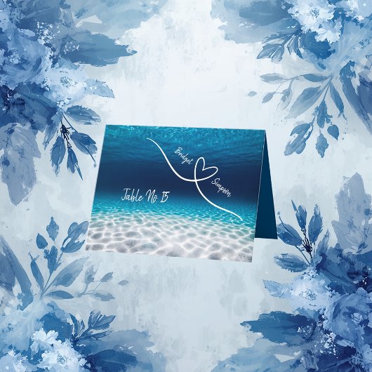 sous la mer, les cartes de séjour des invités