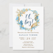 Sous la mer | Oh Boy Baby shower Invitation (Devant)