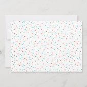 Sous la mer Photo Invitation Anniversaire (Dos)