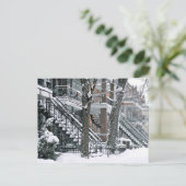 Sous la neijge briefkaart (Staand voorkant)
