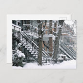 Sous la neijge briefkaart (Voorkant / Achterkant)