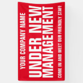 Sous la nouvelle bannière de signalisation de gest (Vertical)