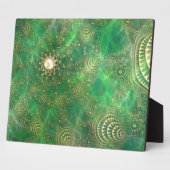 Sous la plaque photographique de la mer d'Émeraude (Côté)