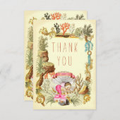 Sous la princesse Merci de sirène de mer (Devant / Derrière)