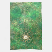 Sous la serviette de cuisine Emerald Sea (Vertical)