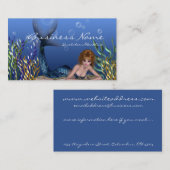 Sous la sirène 1 de mer - cartes de visite (Devant / Derrière)