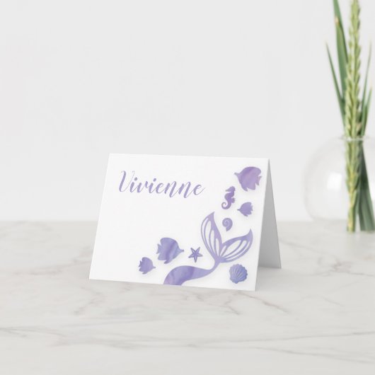 Sous la sirène de mer (Devant)