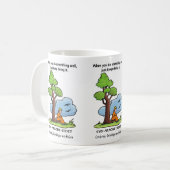 Sous la tasse d'arbre (Devant gauche)