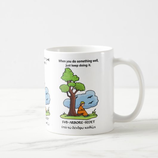 Sous la tasse d'arbre (Droite)