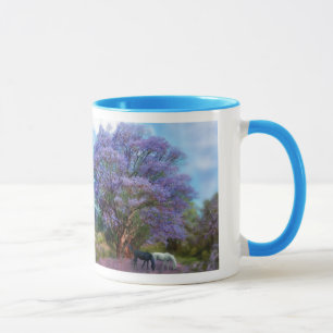 Sous la tasse de Jacaranda