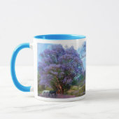 Sous la tasse de Jacaranda (Gauche)
