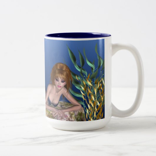 Sous la tasse de thé/café de sirène de roux de mer (Droit)