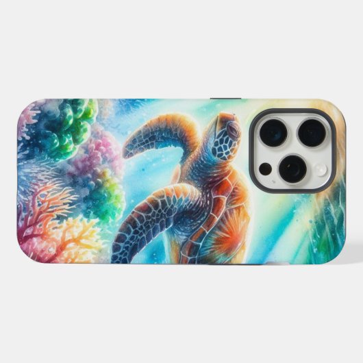 Sous la tortue de mer (Verso Horizontal)