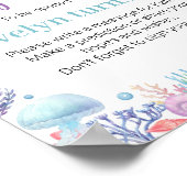 Sous la tortue de mer Anniversaire Poster de la ca (Coin)