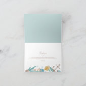 Sous l'aquarelle marine Merci nautique (Intérieur)