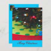 Sous l'Arbre ~ CARTE POSTALE ENCADRÉE DE PHOTO (Devant / Derrière)