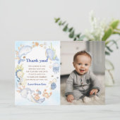 Sous le Carte de remerciements d'anniversaire Sea (Debout devant)