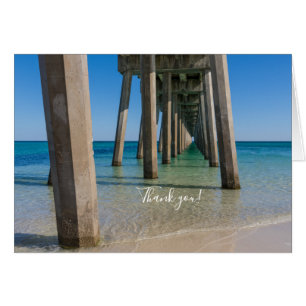 Sous le Carte de remerciements Pensacola Beach Pie